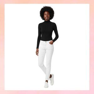 Lucky Brand White Ankle Skinny Jeans | 8 / 29